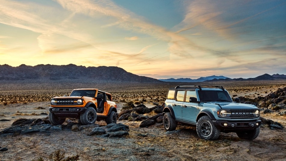 2025 Bronco and bronco sport