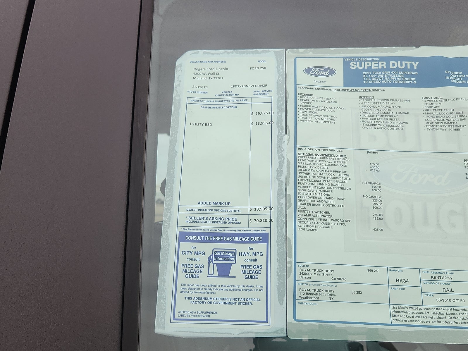 2027 Ford F-250SD XL