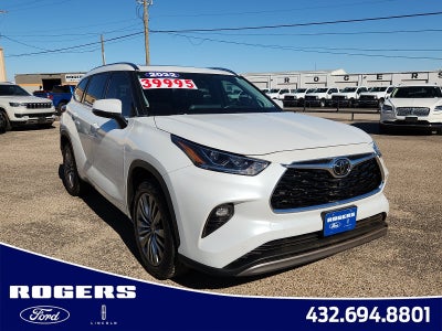 2022 Toyota Highlander Platinum