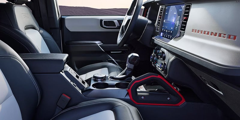2026 Ford Bronco dashboard and touchscreen
