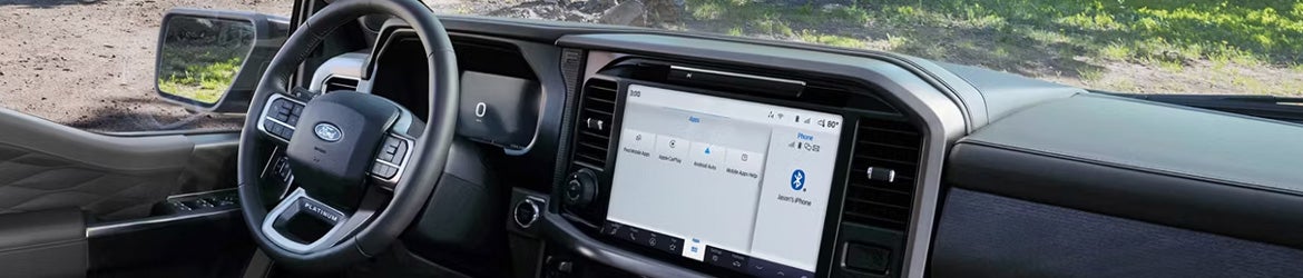 2026 Ford F-150 tech features, SYNC system Midland, TX