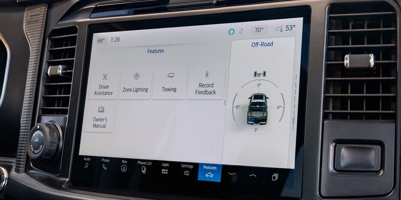 2026 Ford F-150 safety technology driving Midland, TX