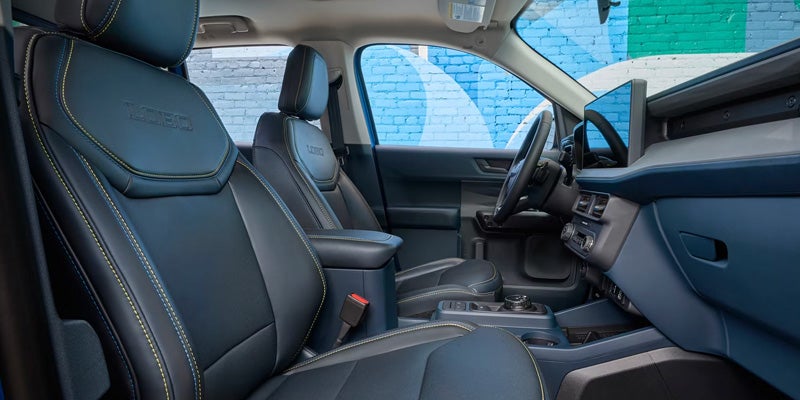 2026 Ford Maverick interior seating and dashboard