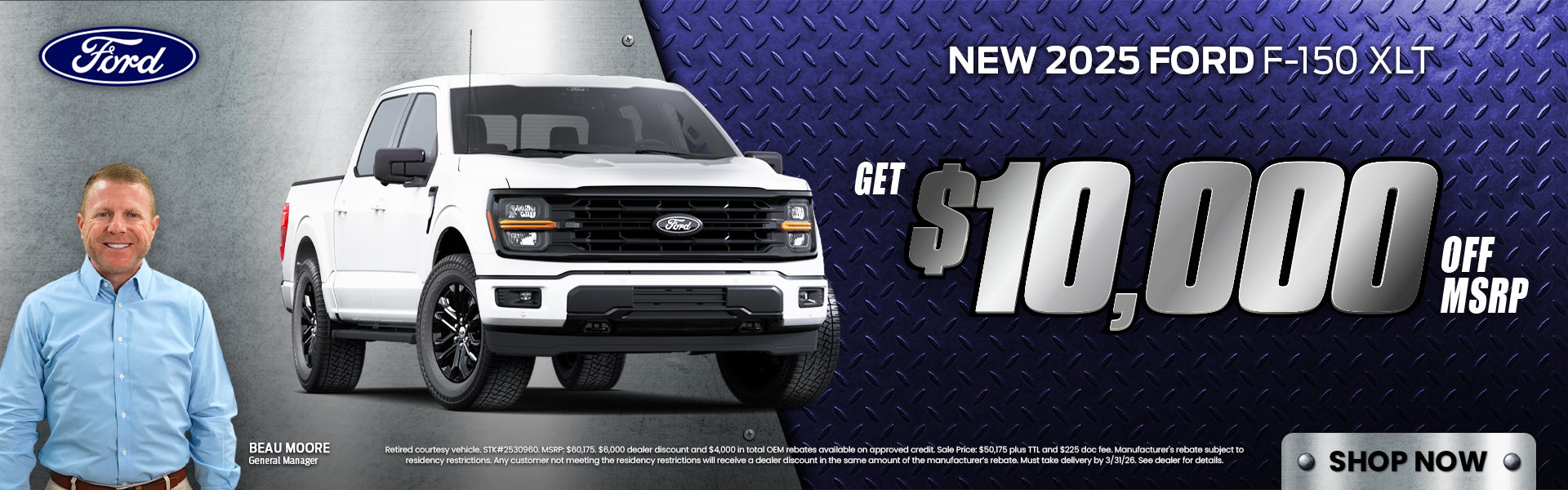 New 2025 Ford F-150 XLT