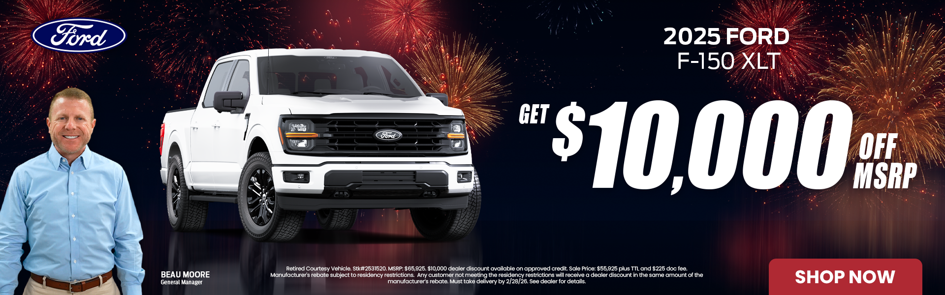 New 2025 Ford F-150 XLT