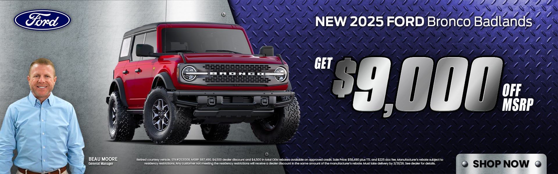 2025 Ford Bronco Badlands