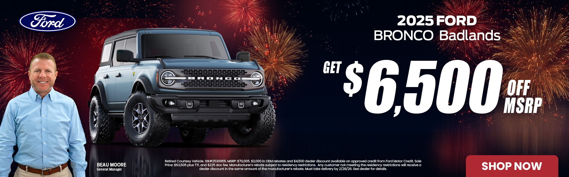 2025 Ford Bronco Badlands