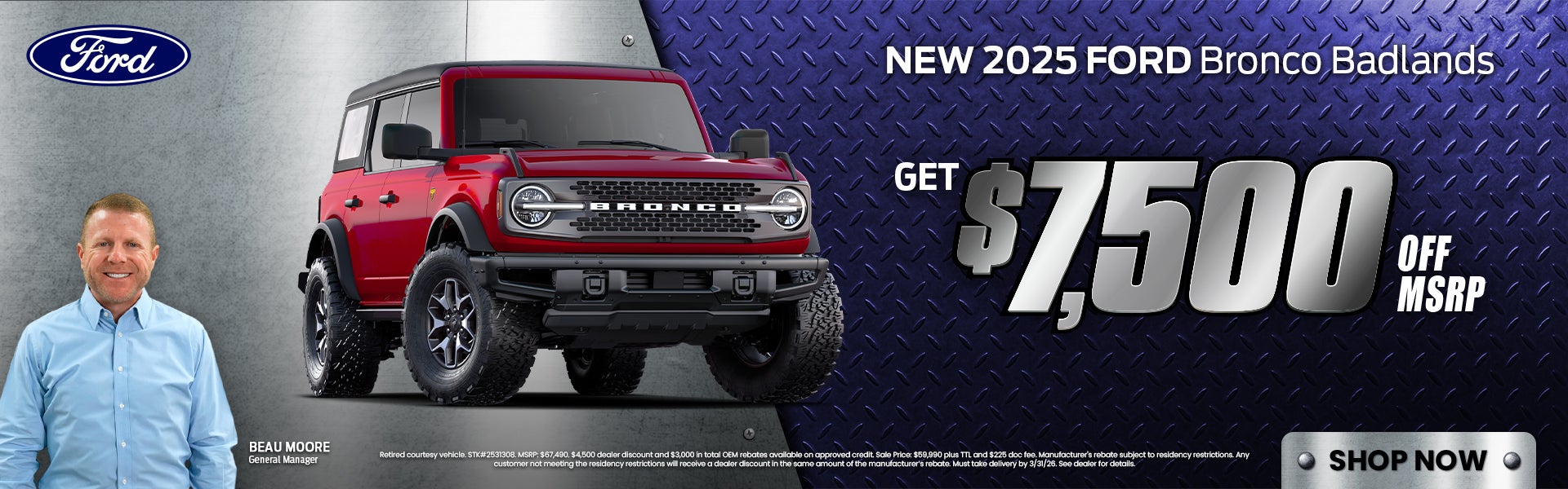 2025 Ford Bronco Badlands