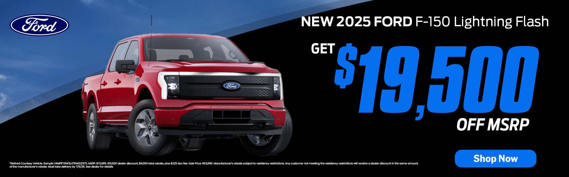 ford f-150 lightning flah