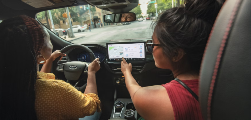 2026 Ford Escape dashboard and touchscreen