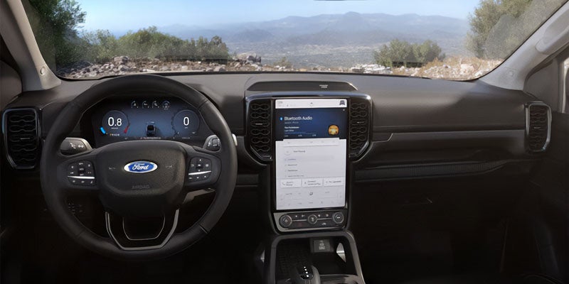 Inside the 2024 Ford Ranger